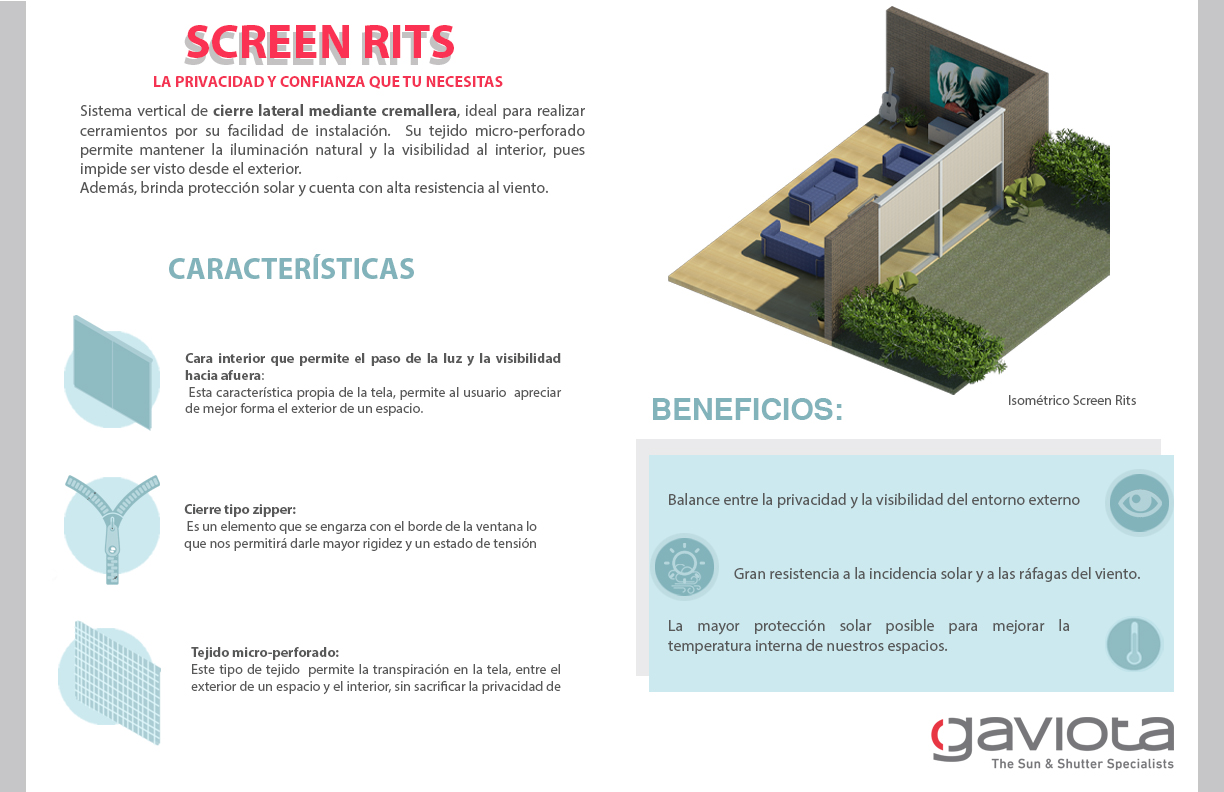 Infografía Screen Rits